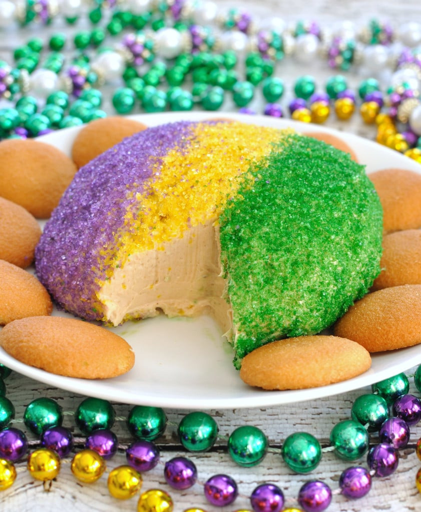Mardi Gras King Cake Recipe
 King Cake Cheese Ball for Mardi Gras Dip Recipe Creations