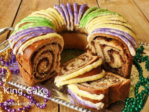 Mardi Gras King Cake Recipe
 Mardi Gras King Cake Recipe