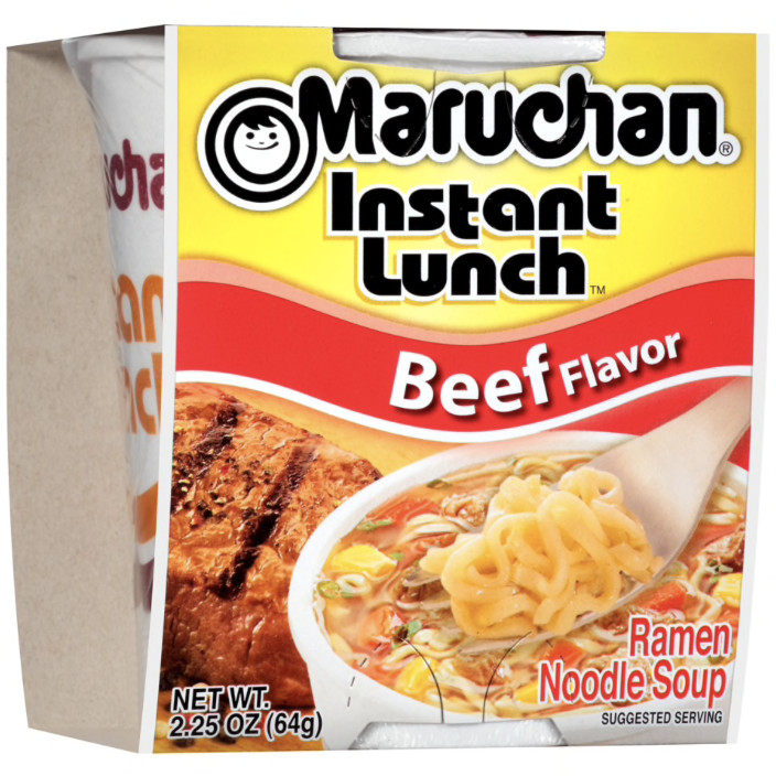 Maruchan Cup Noodles
 Maruchan Instant Lunch Beef Ramen Noodles 2 25oz – A