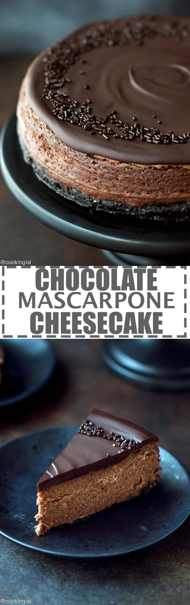 Mascarpone Cheese Cake Recipes
 Chocolate Mascarpone Cheesecake Recipe Cooking LSL