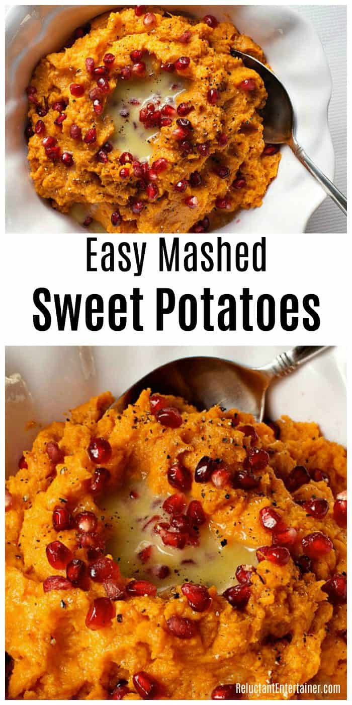 Mashed Sweet Potatoes Microwave
 Easy Mashed Sweet Potatoes Recipe Reluctant Entertainer