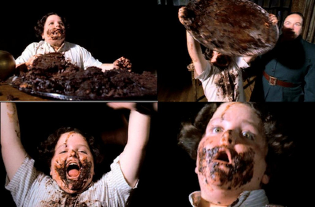Matilda Chocolate Cake
 Chocolate cake eating Bruce from Matilda is all grown up