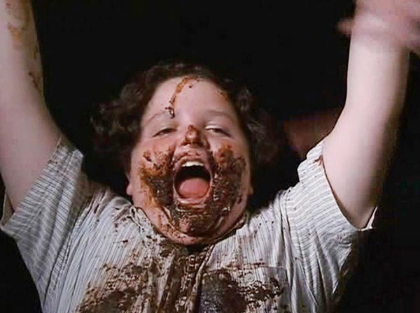 Matilda Chocolate Cake
 Bruce Bogrtotter in Matilda Dudley Dursely in Harry