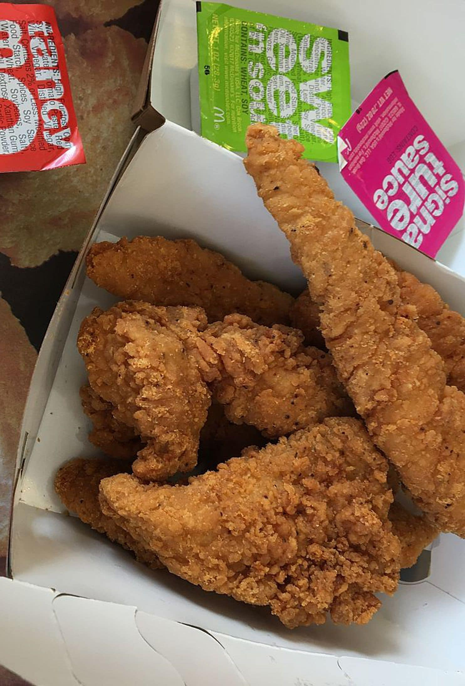 Mcdonalds Chicken Tenders
 McDonald’s just reintroduced chicken tenders and they’re