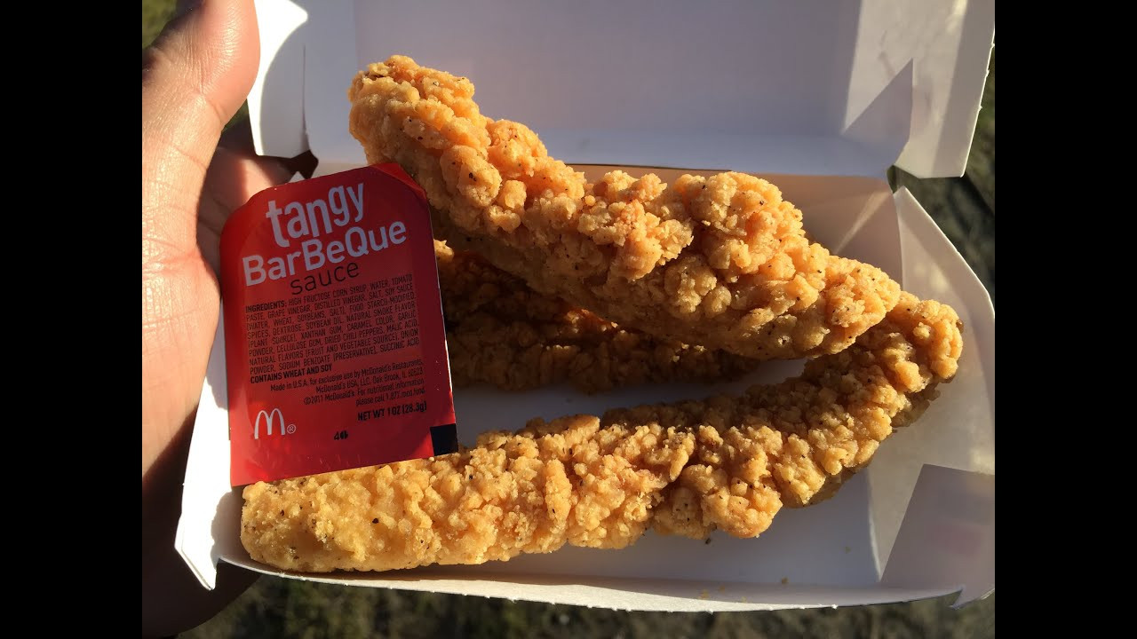Mcdonalds Chicken Tenders
 McDonald s NEW Chicken Select Tenders Review