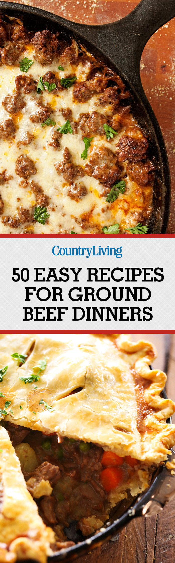 Meals To Make With Ground Beef
 50 Best Ground Beef Recipes Dinner Ideas With Ground Beef