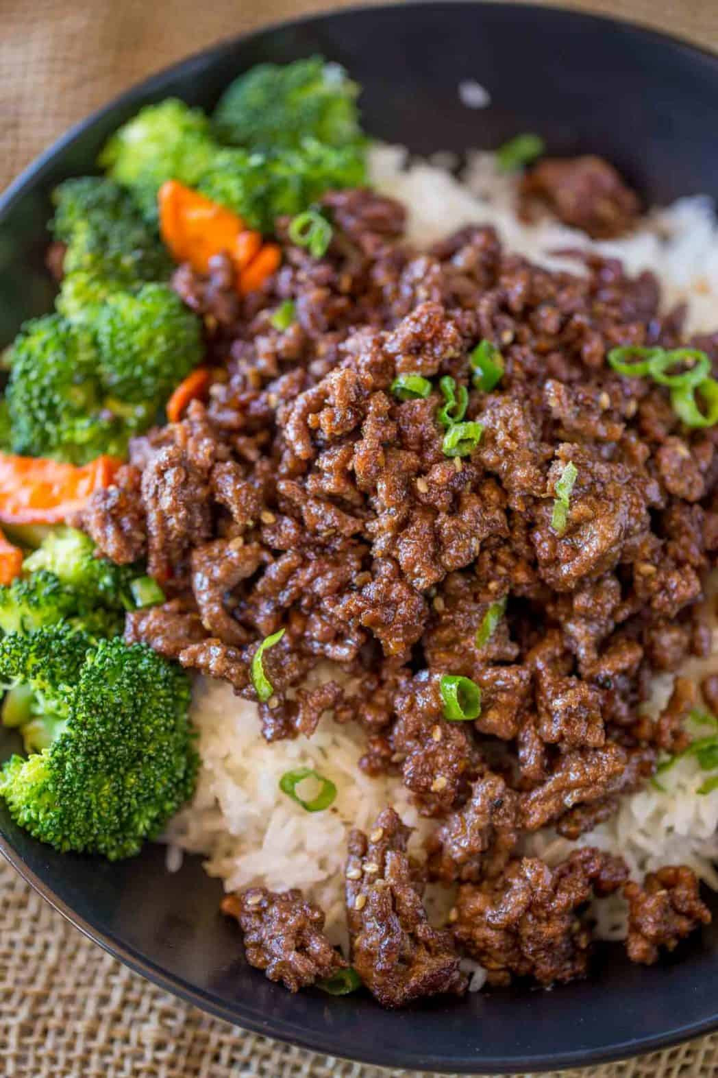 Meals To Make With Ground Beef
 Ground Mongolian Beef Dinner then Dessert