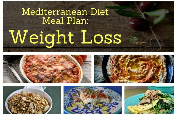 Mediterranean Diet Weight Loss Plan
 Mediterranean Diet Meal Plan Weight Loss Mediterranean