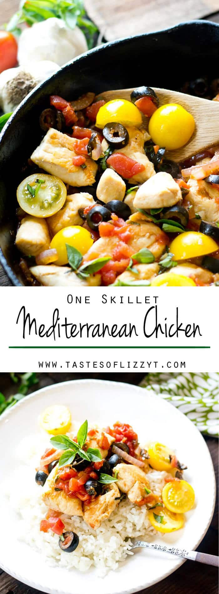 Mediterranean Dinner Recipe
 Mediterranean Chicken e Skillet Healthy Easy Dinner in
