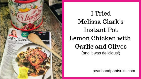 Melissa Clark Instant Pot Recipes
 I tried Melissa Clark s Instant Pot Lemon Chicken with
