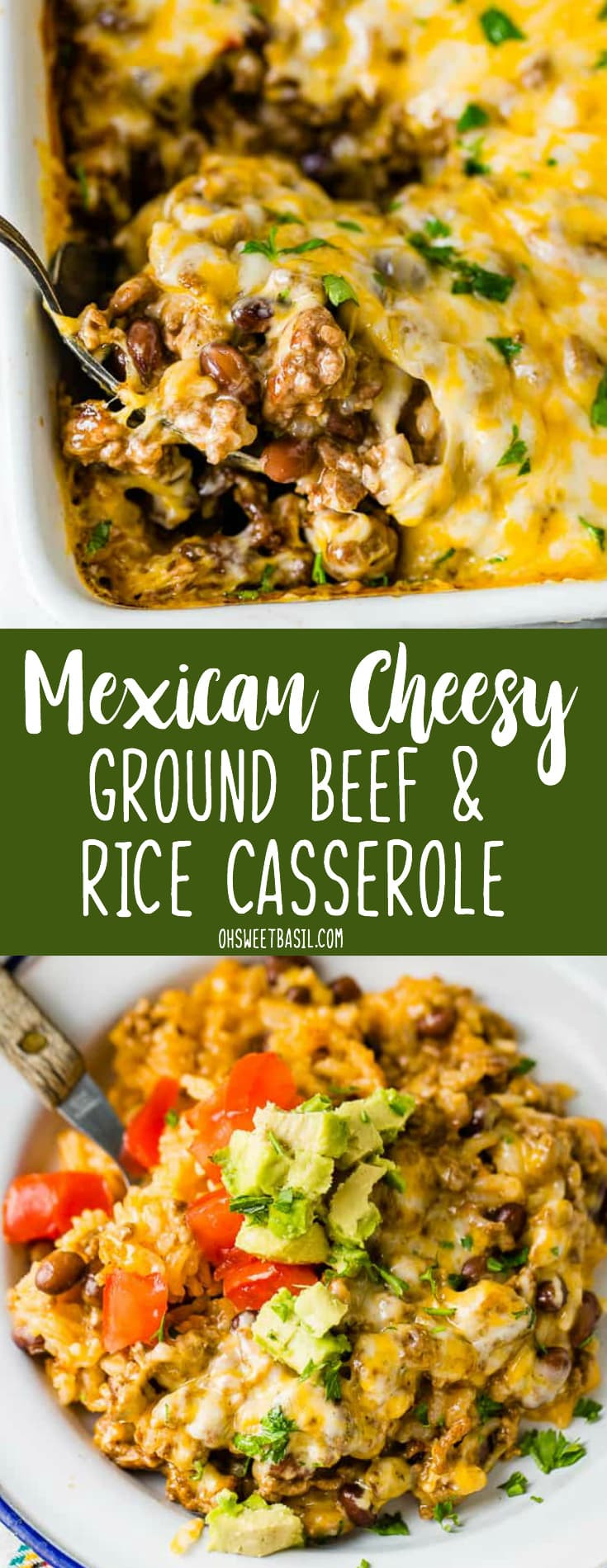 Mexican Casserole With Ground Beef
 Cheesy Ground Beef & Rice Mexican Casserole Video Oh