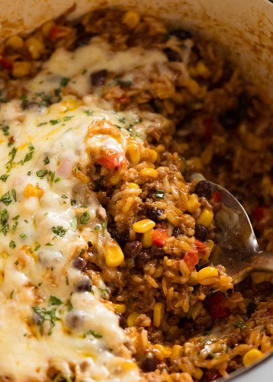 Mexican Casserole With Ground Beef
 Mexican Ground Beef Casserole with Rice beef mince