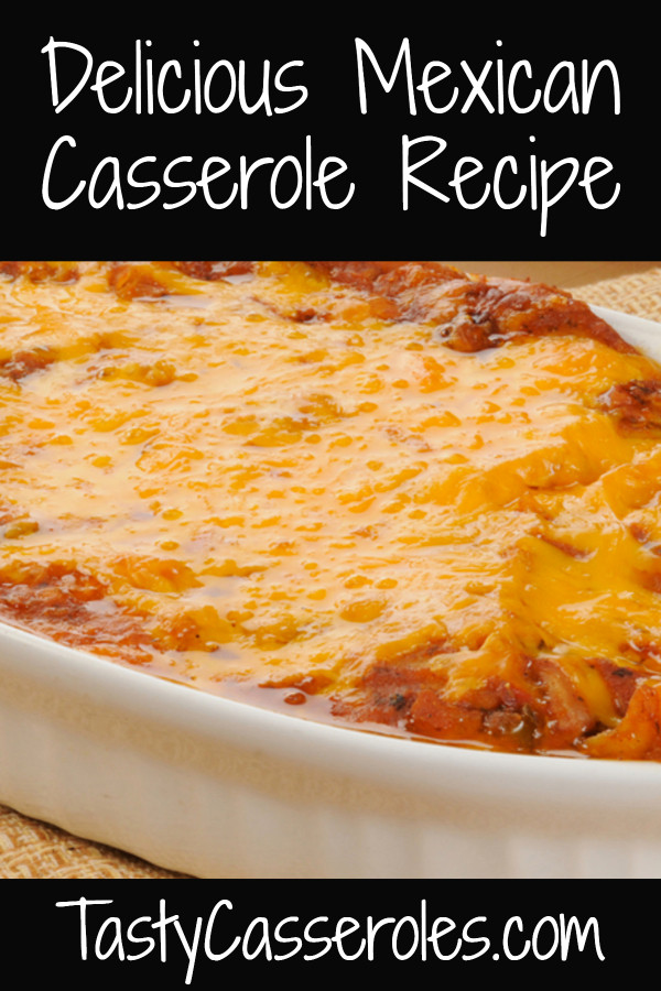 Mexican Casserole With Ground Beef
 Mexican Ground Beef Tortilla Layer Casserole Tasty
