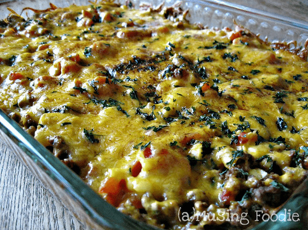 Mexican Casserole With Ground Beef
 Simple Mexican Ground Beef Casserole