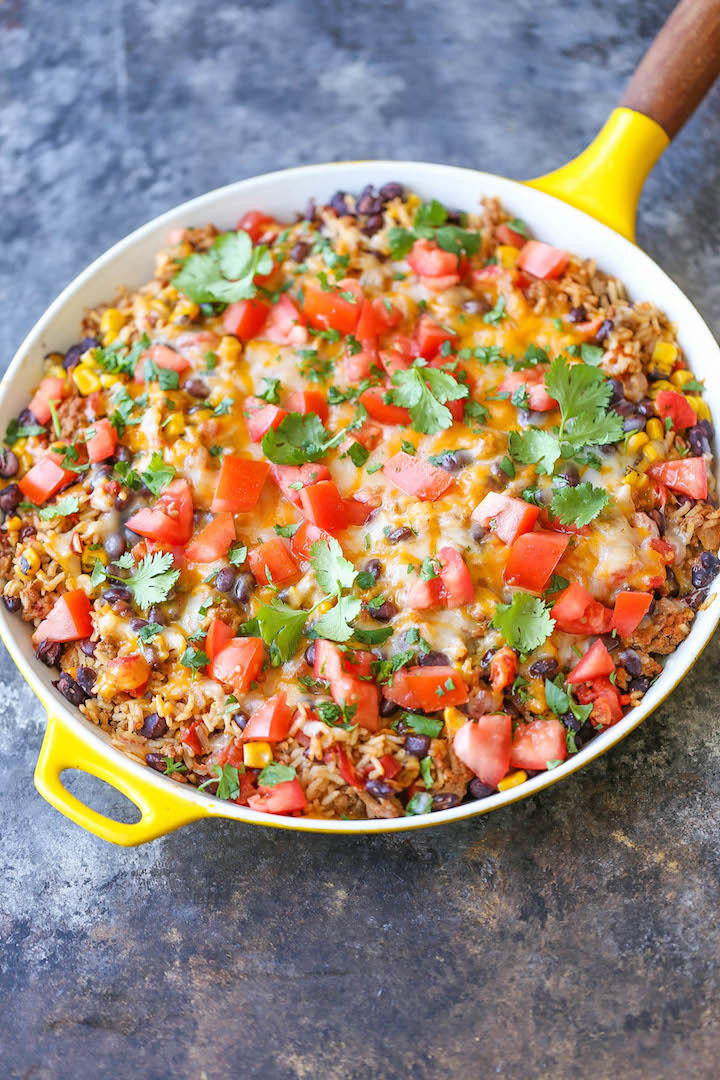 Mexican Casseroles With Ground Beef
 e Pot Mexican Ground Beef Casserole