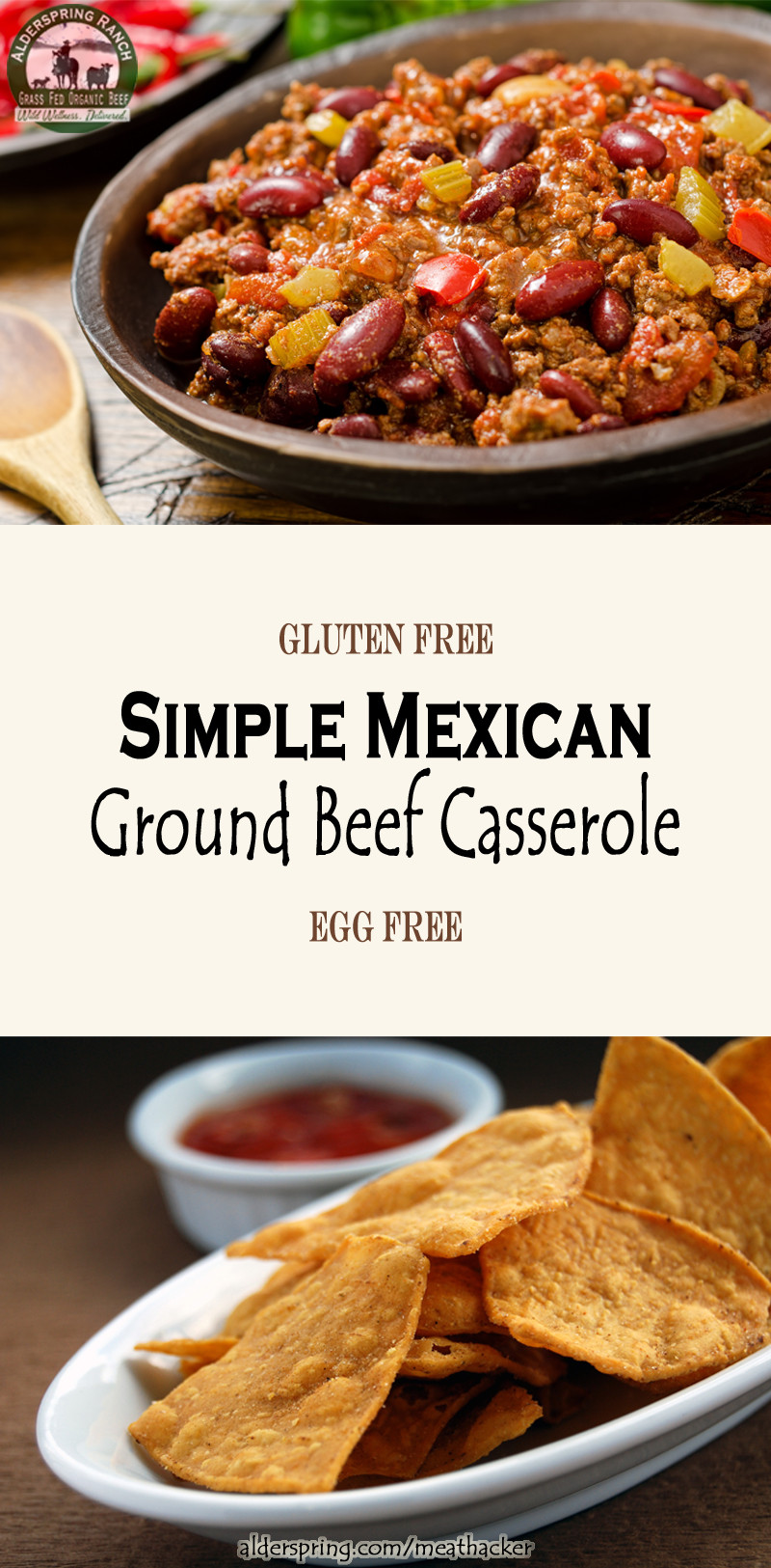 Mexican Casseroles With Ground Beef
 Simple Mexican Ground Beef Casserole Meathacker