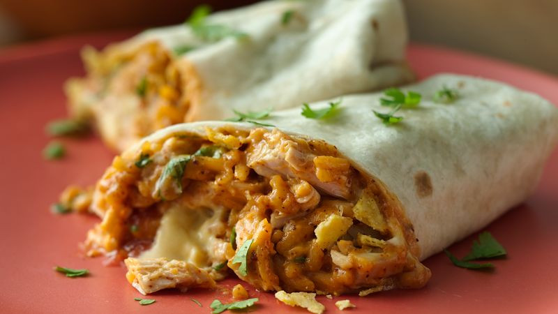 Mexican Chicken Burrito Recipes
 Crunchy Chicken Burritos Recipe BettyCrocker