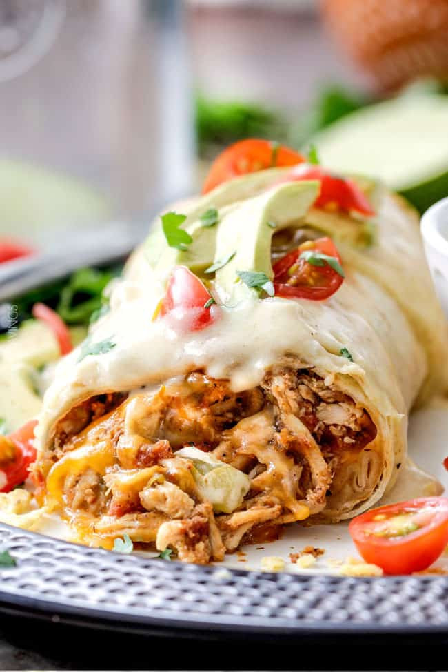 Mexican Chicken Burrito Recipes Beautiful Smothered Baked Chicken Burritos Carlsbad Cravings