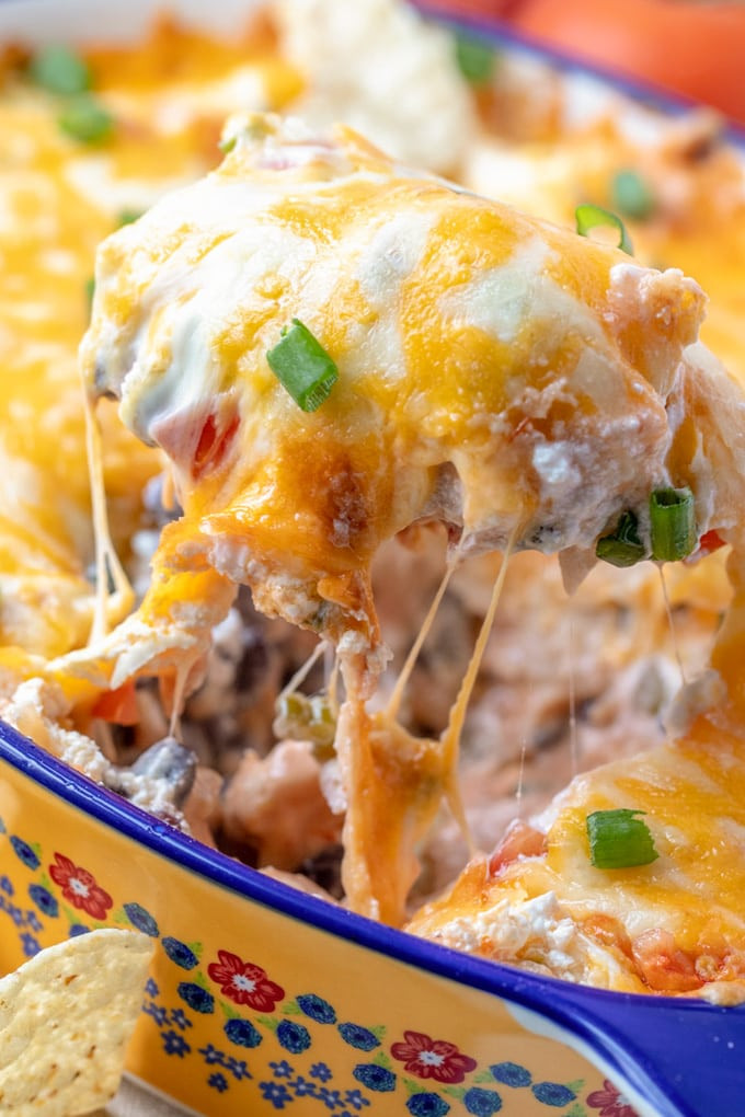 Mexican Chicken Casserole With Tortilla Chips
 Mexican Chicken Casserole