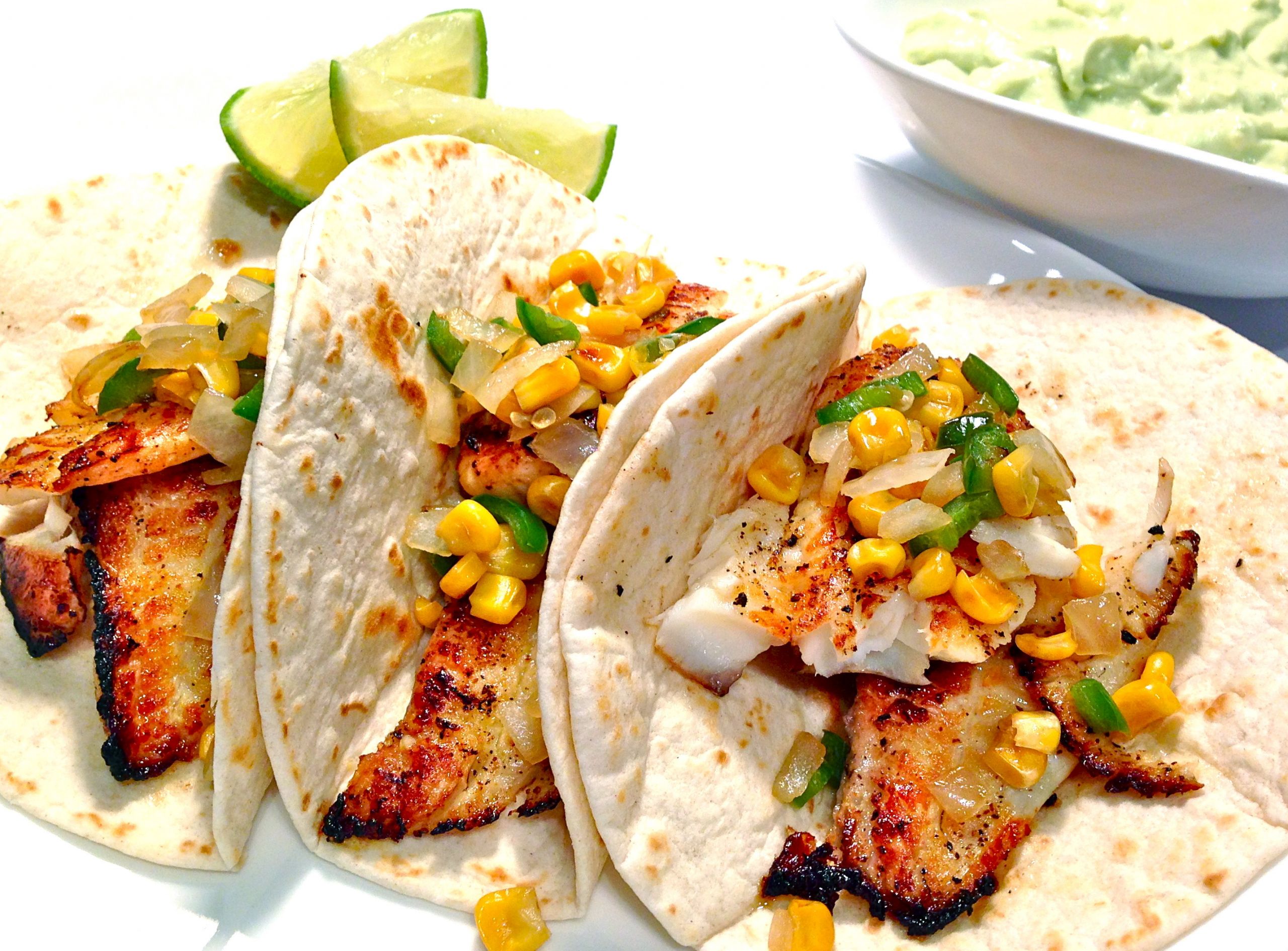 Mexican Fish Tacos Recipes Awesome Spicy Mahi Fish Tacos Roasted Corn Salsa Tacos De