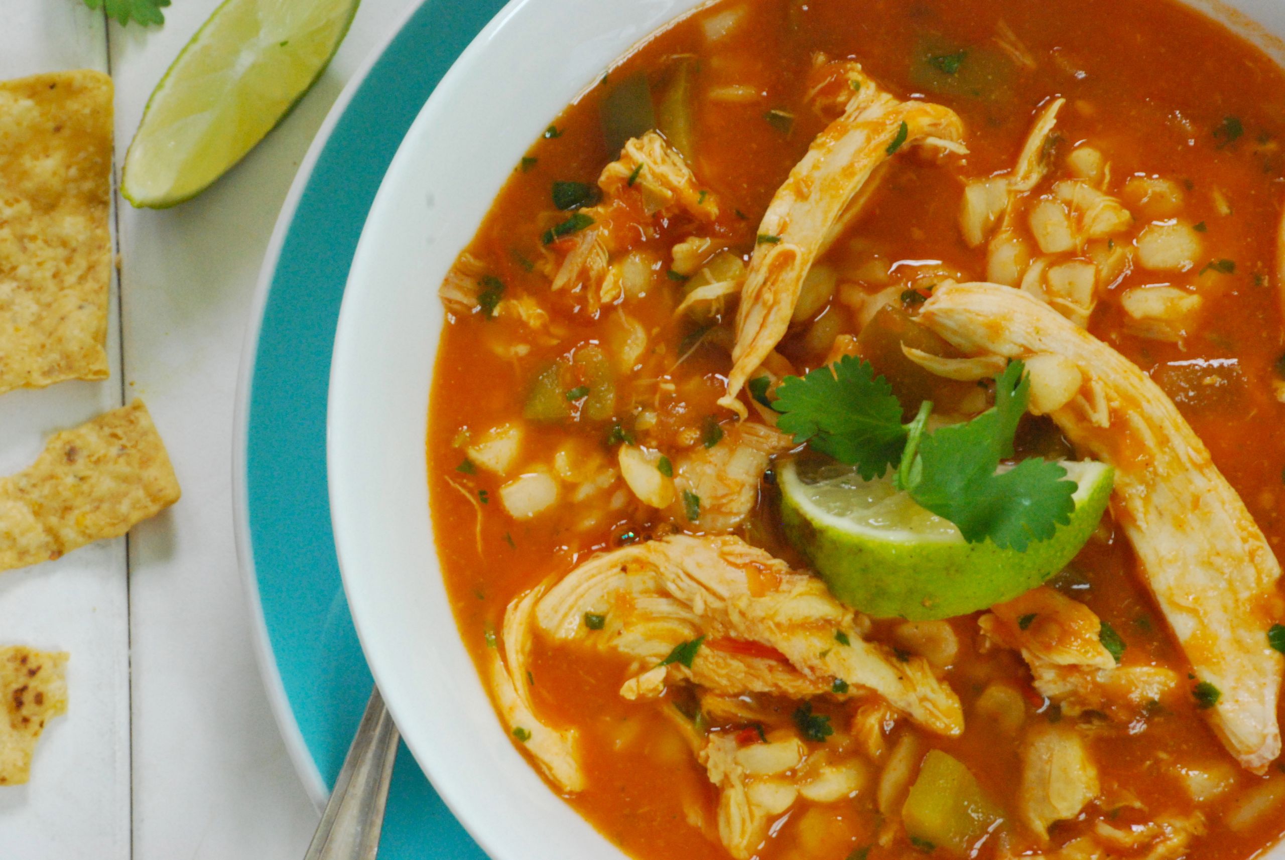 Mexican Pork Soup
 Mexican Chicken and Hominy Soup