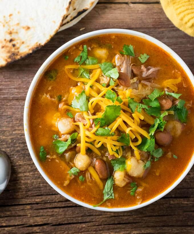 Mexican Pork Soup
 Mexican Posole Soup Recipe with Shredded Pork Fox Valley