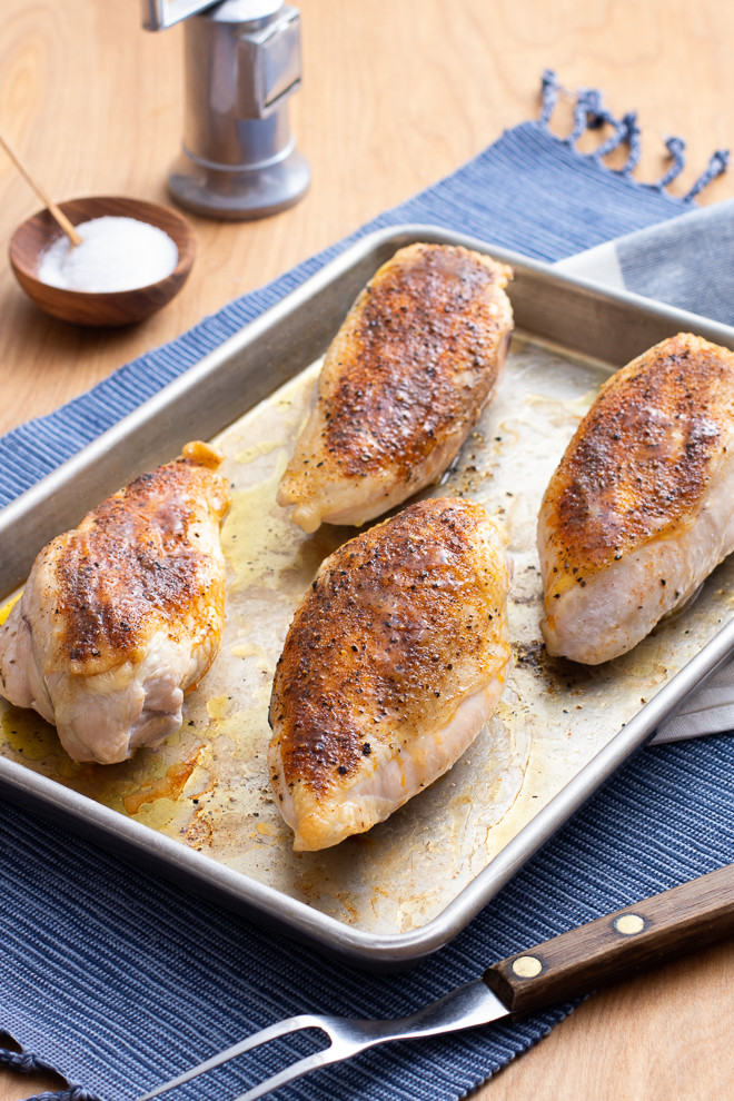 Microwave Chicken Breasts
 Baked Chicken Breasts Cook the Story