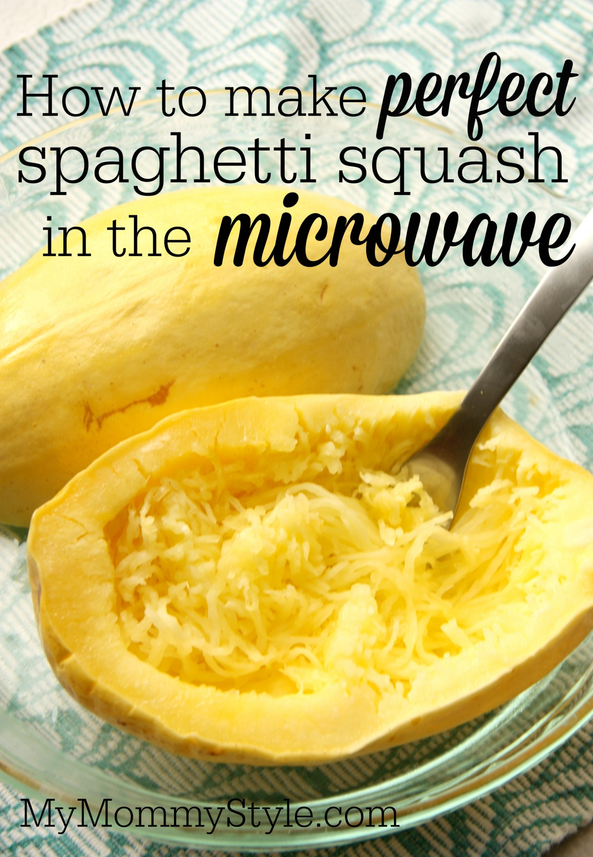 Microwaved Spaghetti Squash
 How to make perfect spaghetti squash in the microwave My
