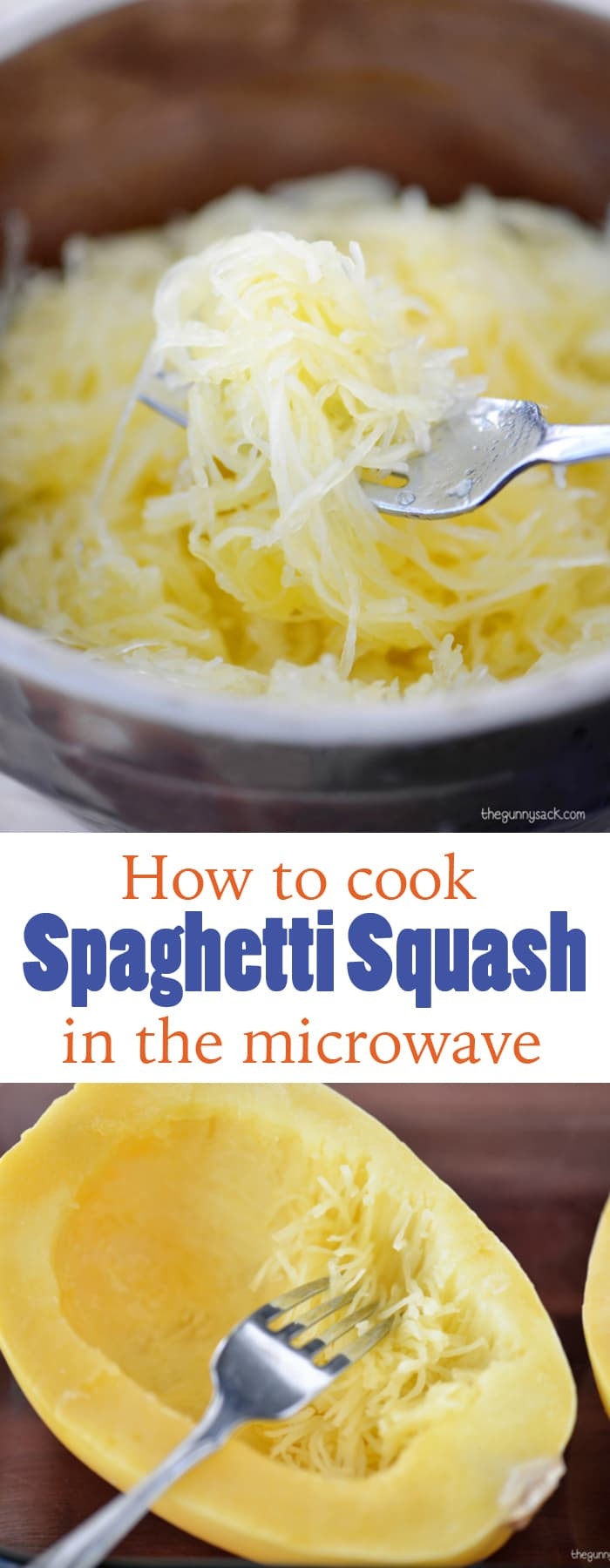 Microwaved Spaghetti Squash
 Recipe For Spaghetti Squash With Meatballs