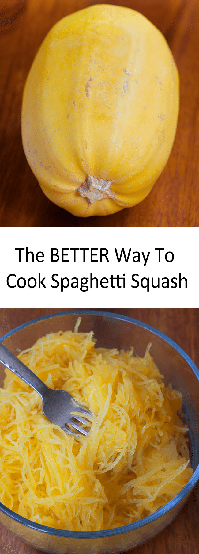 Microwaved Spaghetti Squash
 How To Cook Spaghetti Squash
