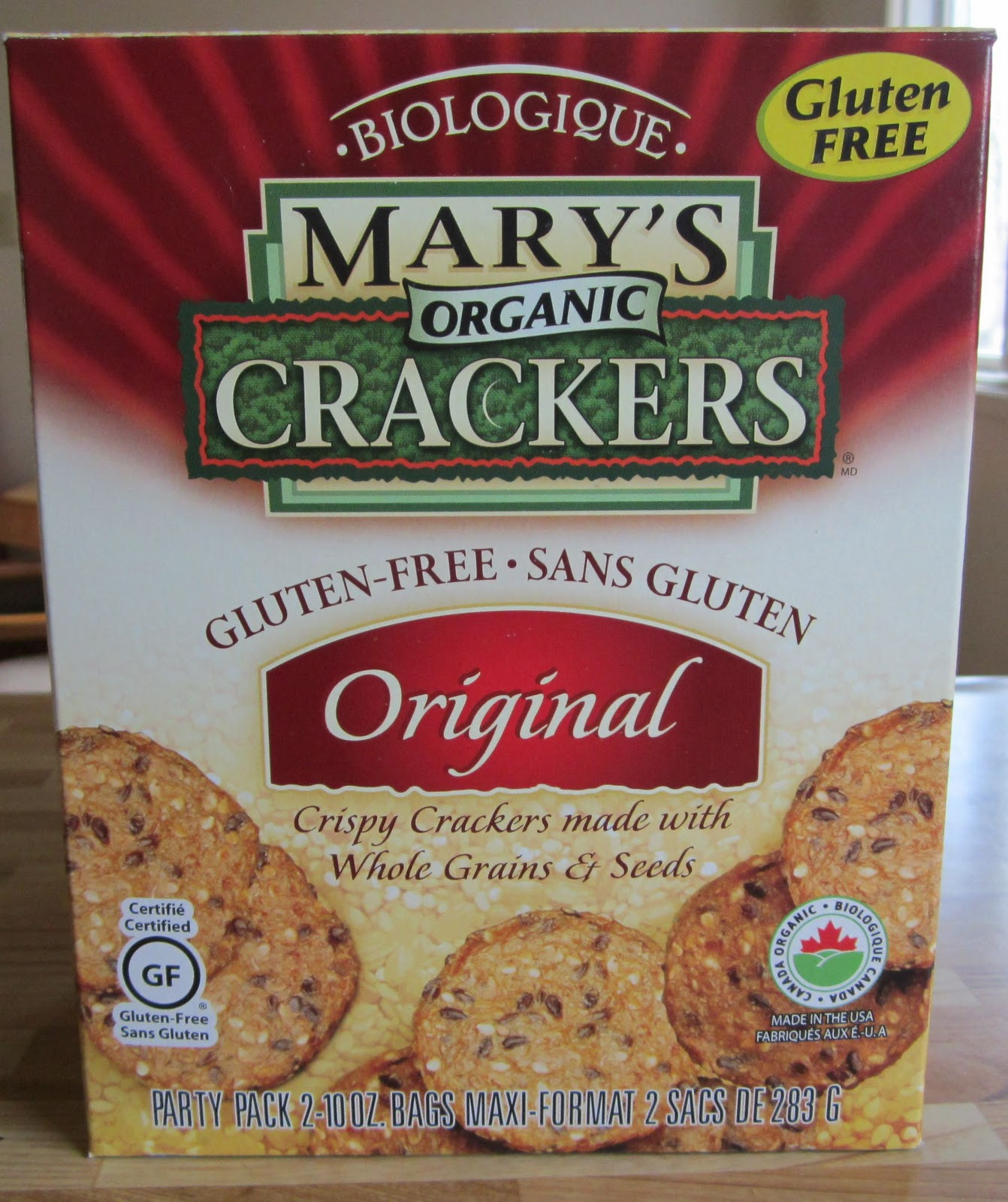 Milton'S Crackers Gluten Free
 Veggie Prairie Girl October 2011