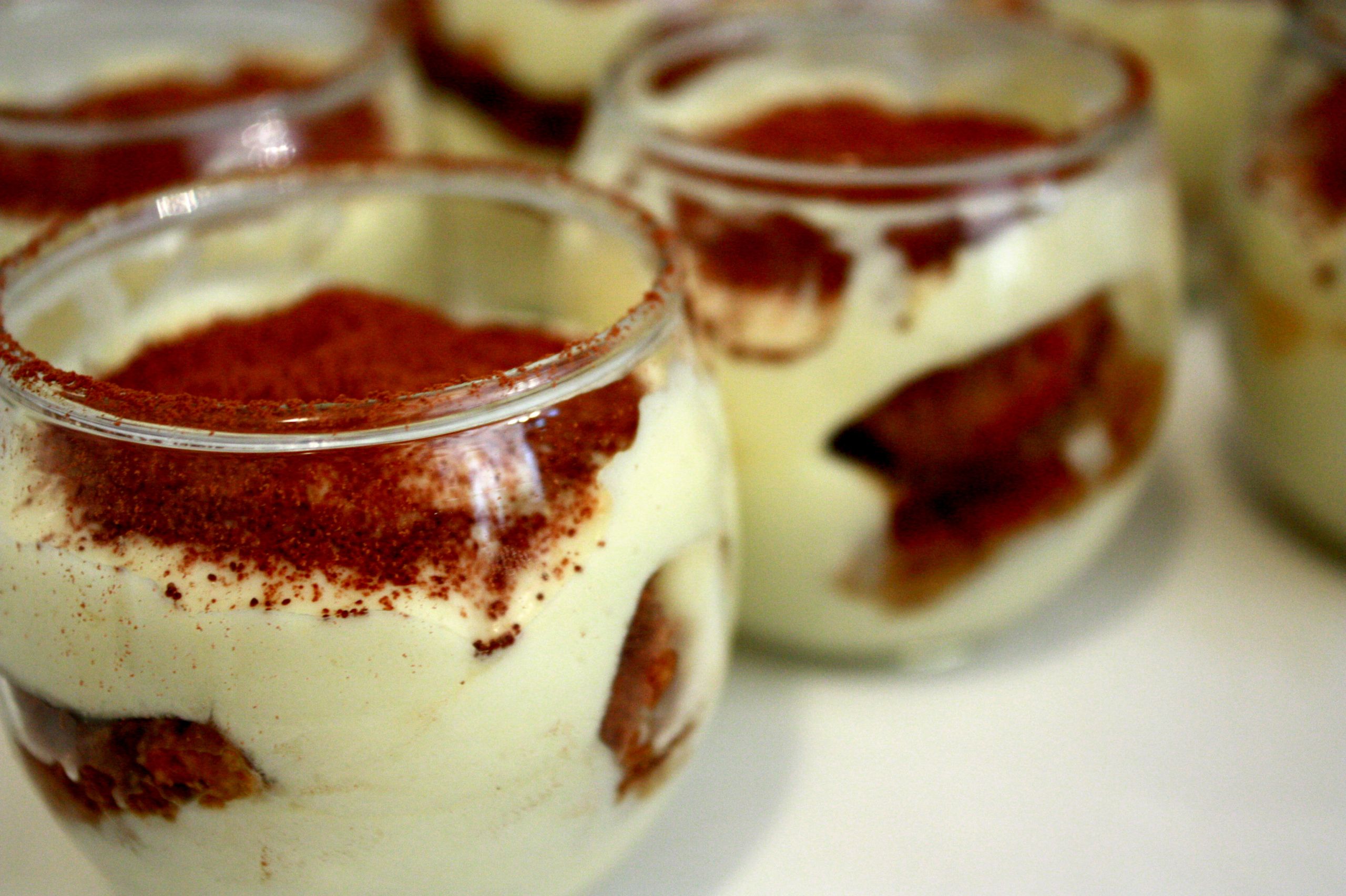 Mini Dessert Cups Recipe
 Dinner Party Tiramisu Cups