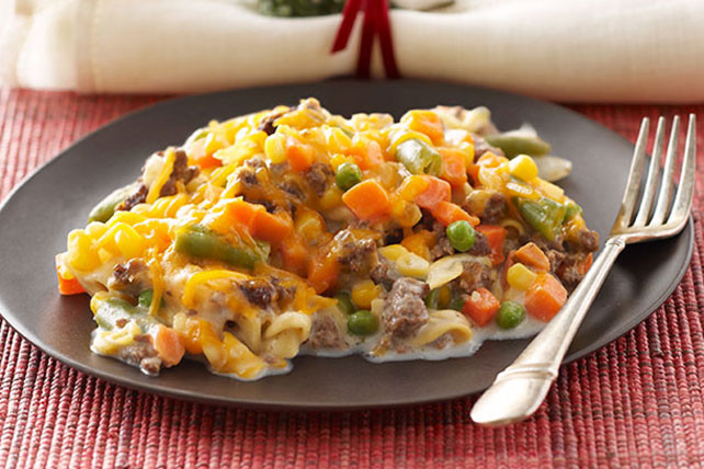 Mixed Vegetable Casserole With Cream Of Mushroom Soup
 Creamy Beef & Egg Noodle Bake Kraft Recipes