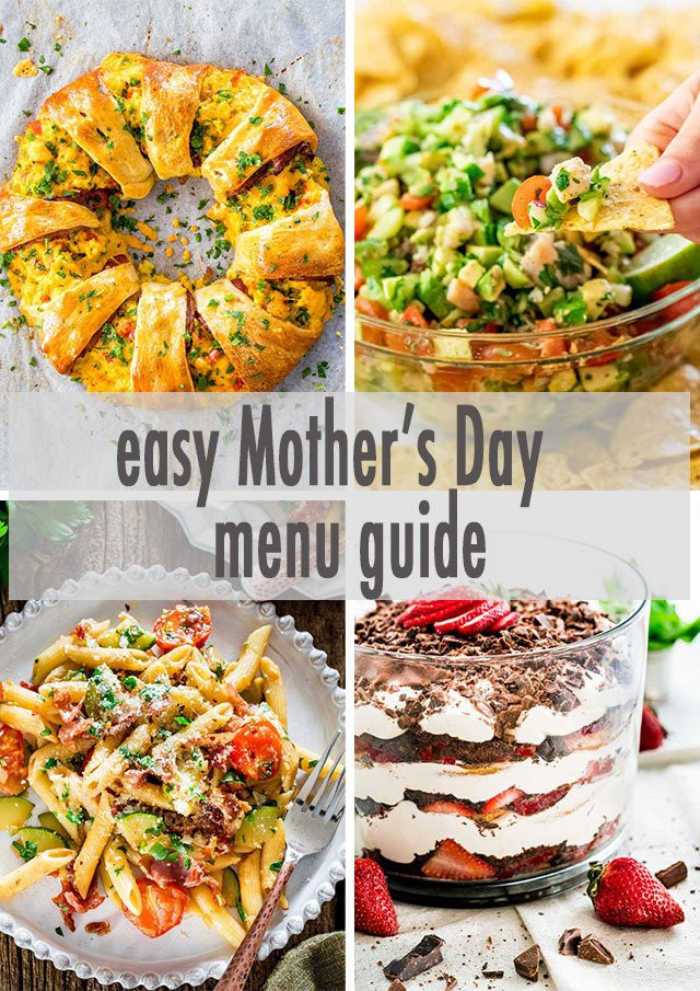 Mothers Day Dinner Menus
 Easy Mother s Day Menu Guide Jo Cooks