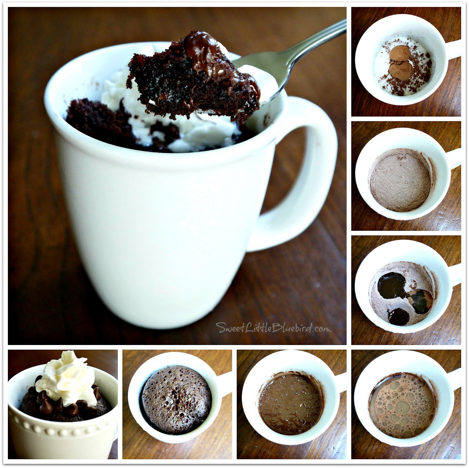 Mug Cake With Cake Mix And No Egg
 Crazy Cake in a Mug No Eggs Milk or Butter Ready in