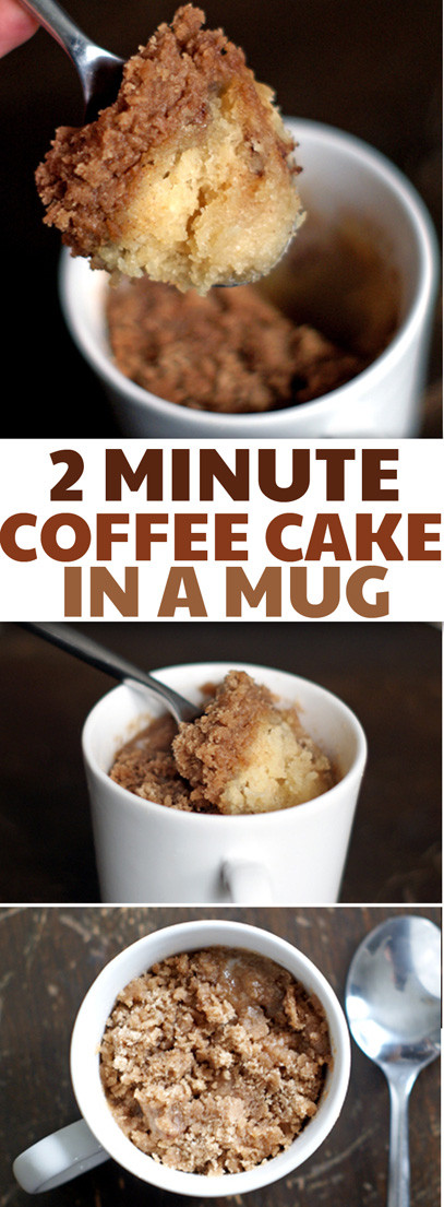 Mug Coffee Cake
 Best Coffee Cake Recipes That are Much More Than Just