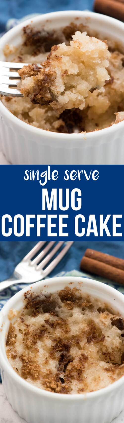 Mug Coffee Cake
 Single Serve Mug Coffee Cake Crazy for Crust