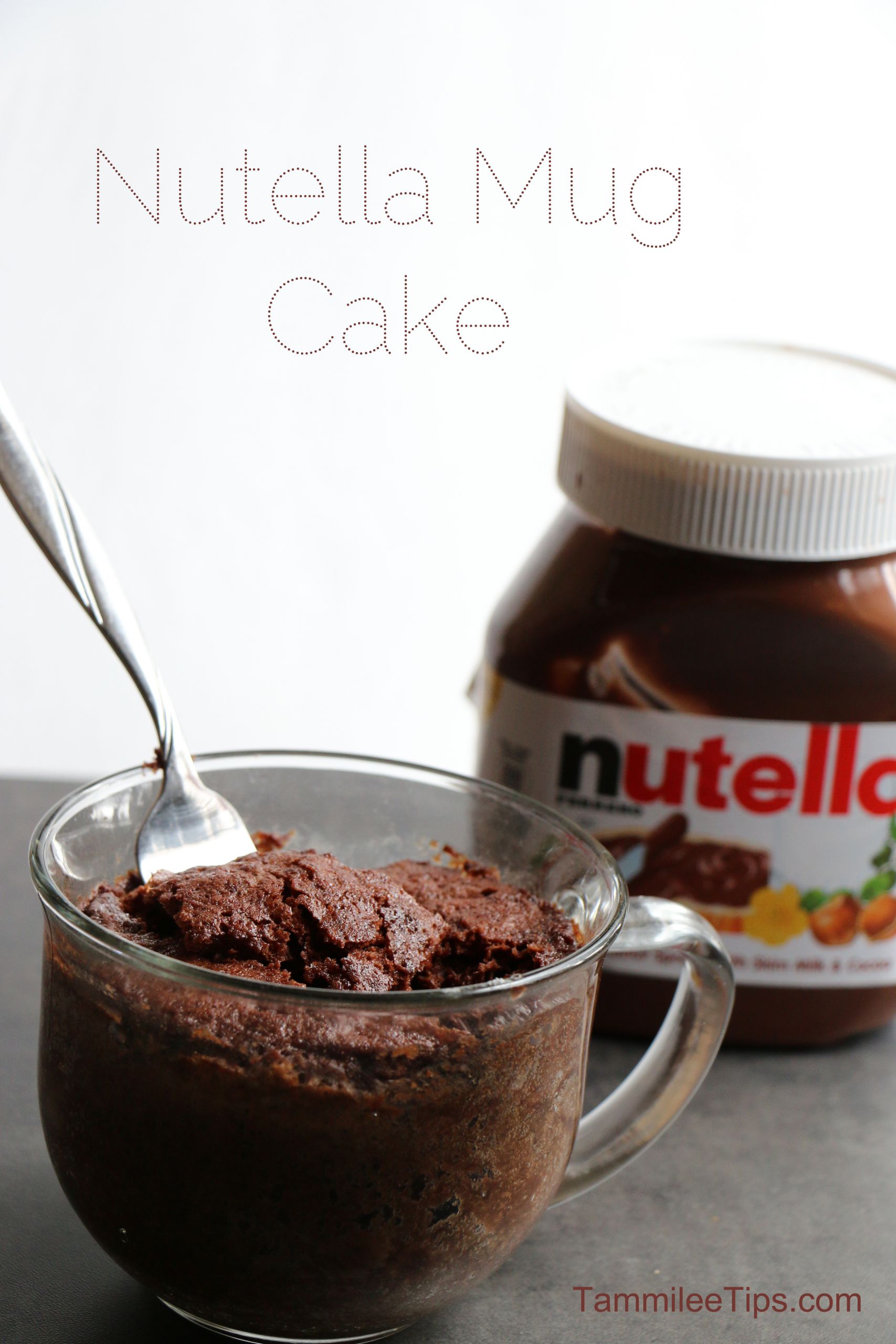 Mug Dessert Recipes
 Super easy to make Nutella Mug Cake Recipe