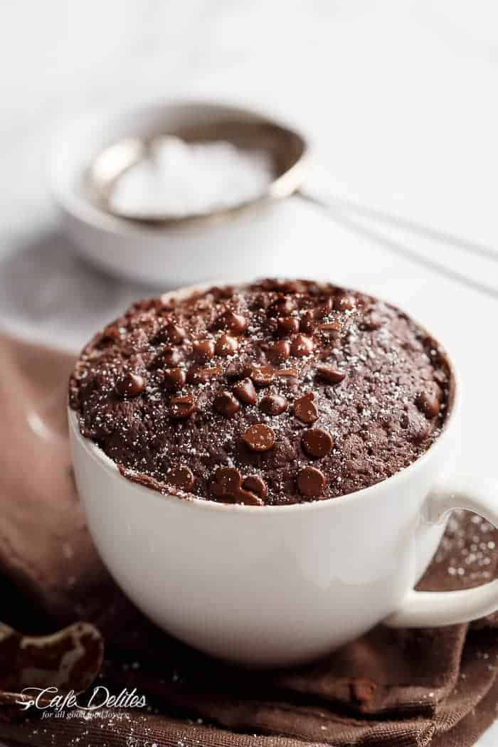 Mug Dessert Recipes
 Low Fat Chocolate Mug Cake Cafe Delites