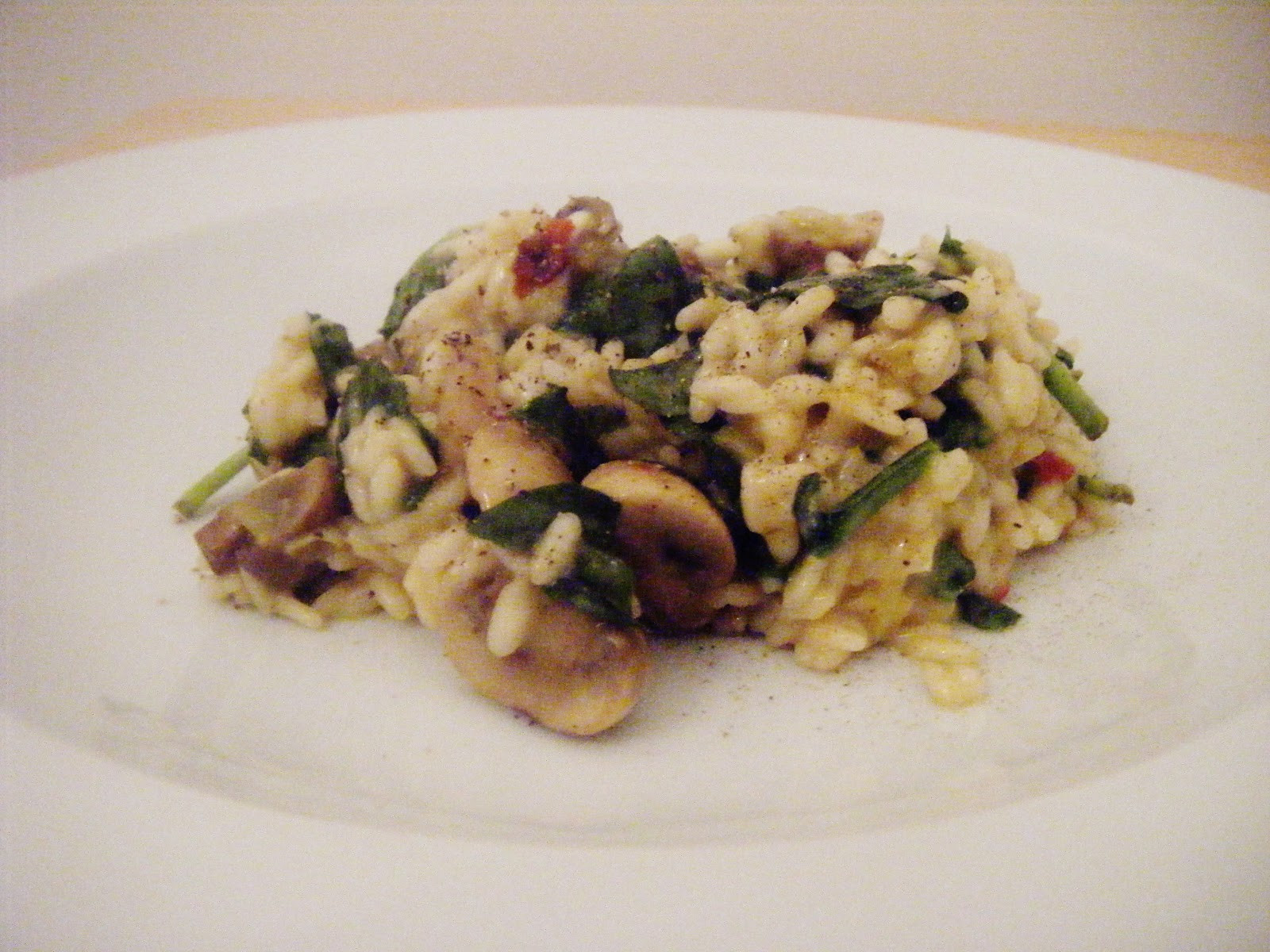 Mushroom Leek Risotto
 the Best Recipes Mushroom Leek and Spinach Risotto
