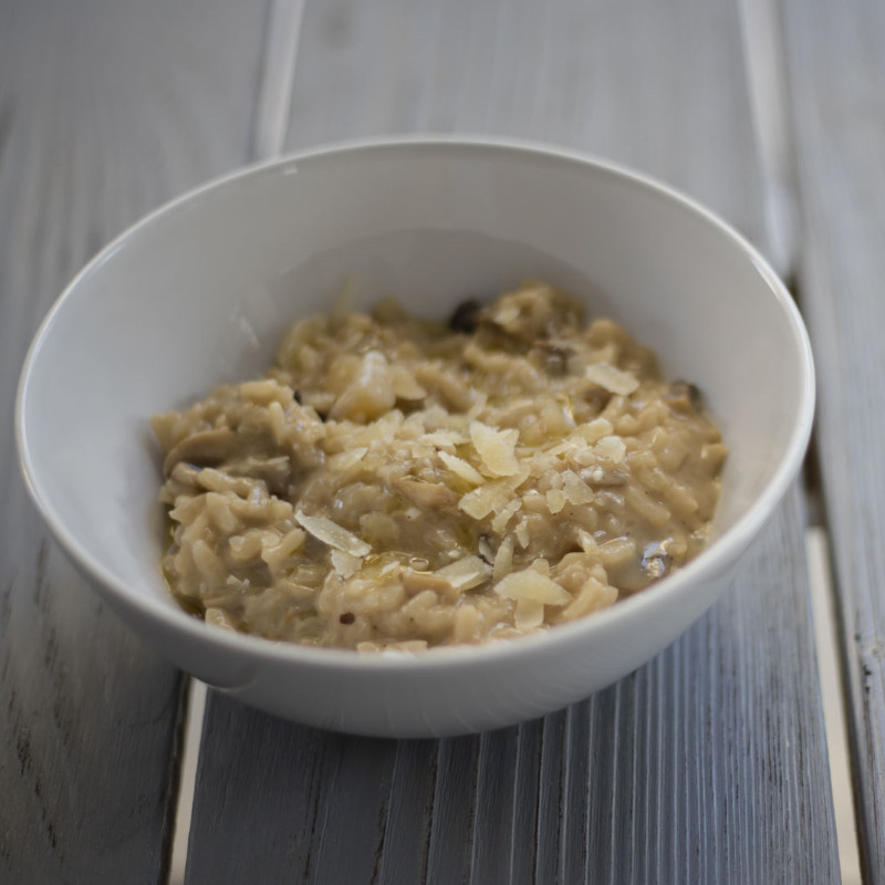 Mushroom Risotto Calories
 High protein cheese and mushroom risotto low in