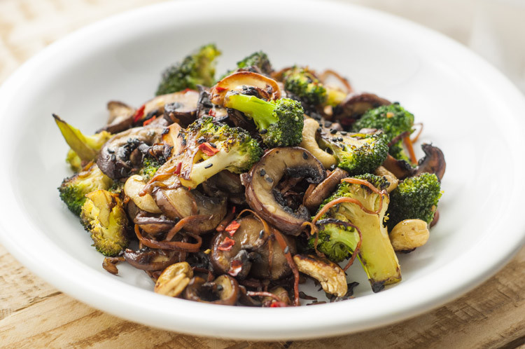 Mushrooms Vegetarian Recipes
 Broccoli and Mushroom Stir Fry