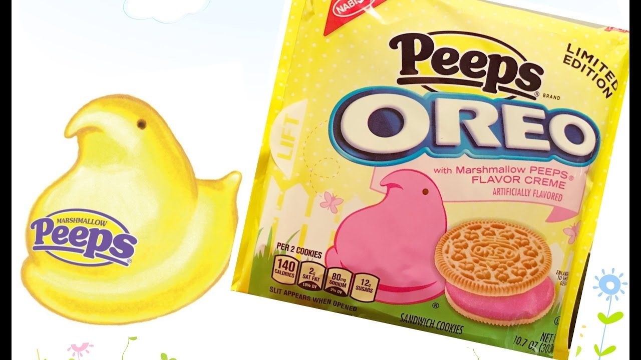 Nabisco Marshmallow Sandwich Cookies
 Reviewing Peeps Oreo Cookie By Nabisco