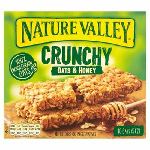 Nature Valley Oats And Honey Gluten Free
 Nature Valley Crunchy Oats & Honey Cereal Bars 5x42g
