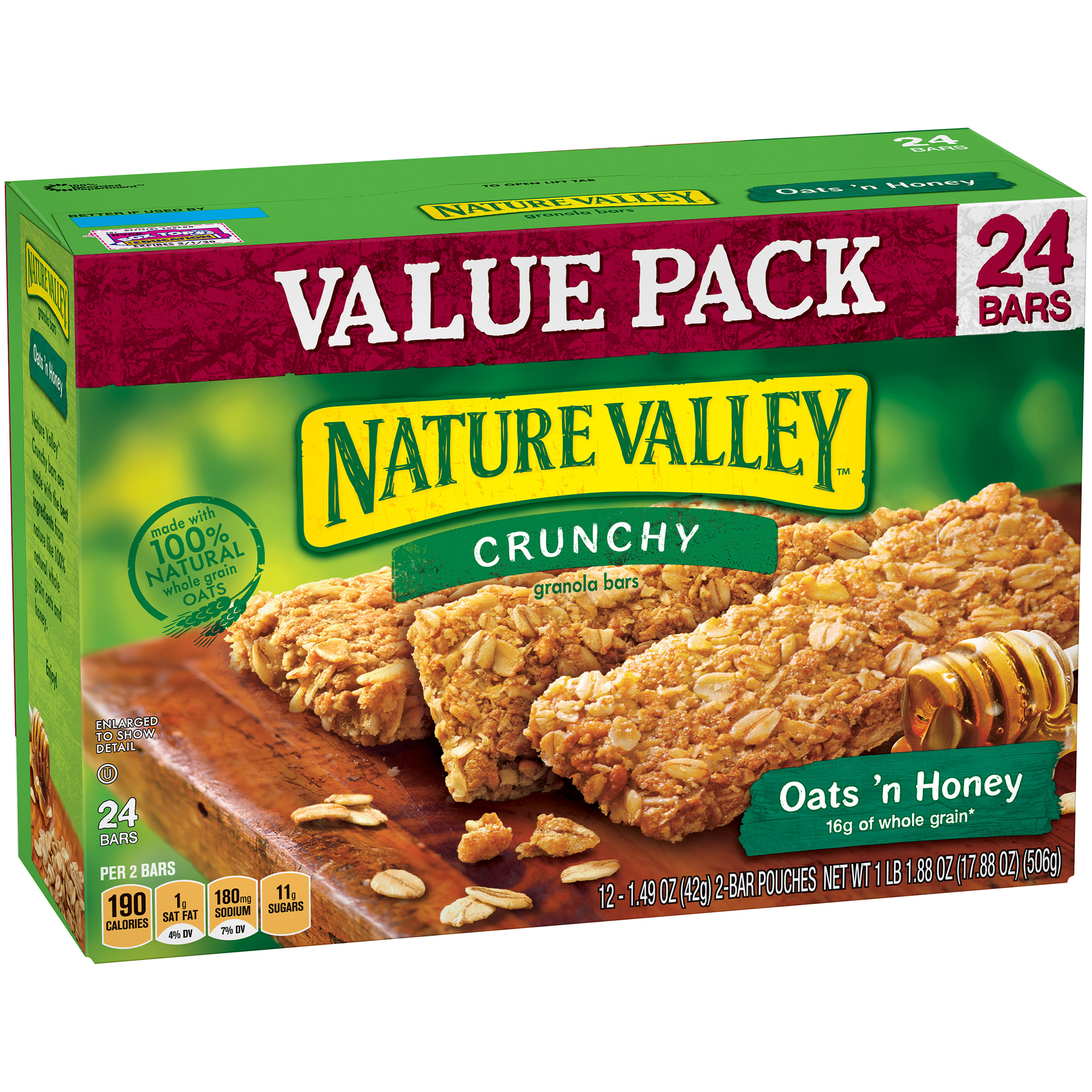 Nature Valley Oats And Honey Gluten Free
 Nature Valley Granola Cups Peanut Butter Chocolate 24 ct