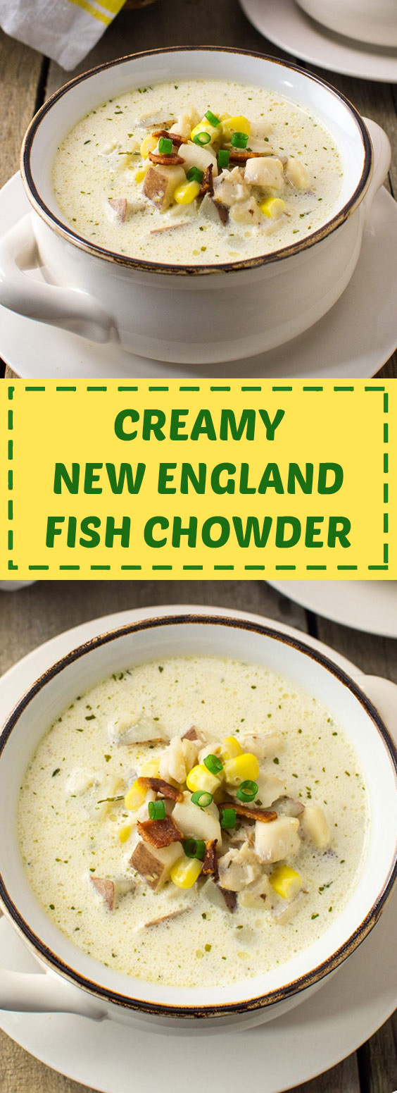 New England Fish Chowder Recipe
 Creamy New England Fish Chowder Recipes Best Recipes