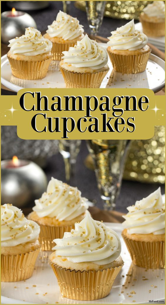 New Year'S Cupcakes
 New Year s Eve Inspiration