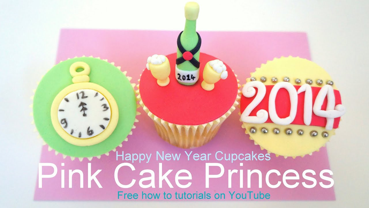 New Year'S Cupcakes
 Happy New Year New Year Cupcakes How to Tutorials from