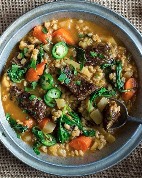 New York Times Beef Stew
 Beef Barley Soup Lightens Up