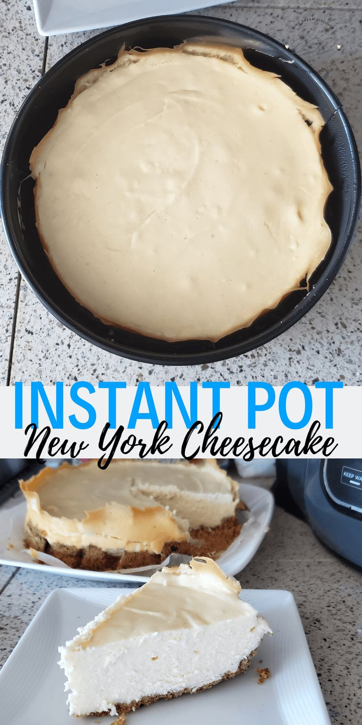 New York Times Instant Pot Recipes
 Instant Pot Cheesecake New York Style